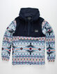 FREE NATURE Printed Polar Fleece Mens Hoodie image number 1