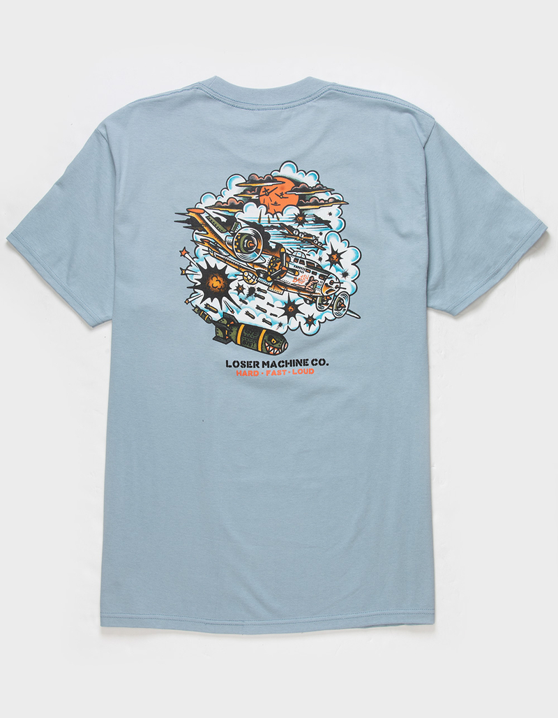 LOSER MACHINE Air Raid Mens Tee image number 0