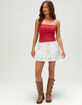 RSQ Womens A-Line Mini Skirt image number 1