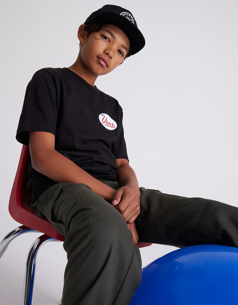 VANS Gas Station Boys Tee image number 4