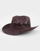 O'NEILL Indio Womens Cowboy Straw Hat image number 1