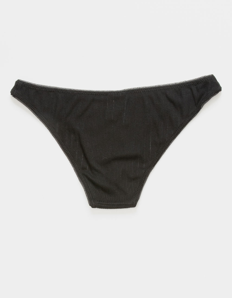 FULL TILT Picot Trim Bikini Panties image number 1