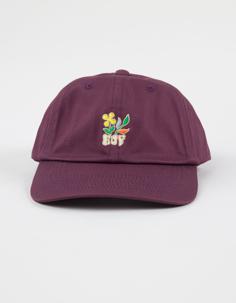 HUF Bloom CV 6 Panel Strapback Hat image number 1