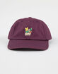 HUF Bloom CV 6 Panel Strapback Hat image number 2