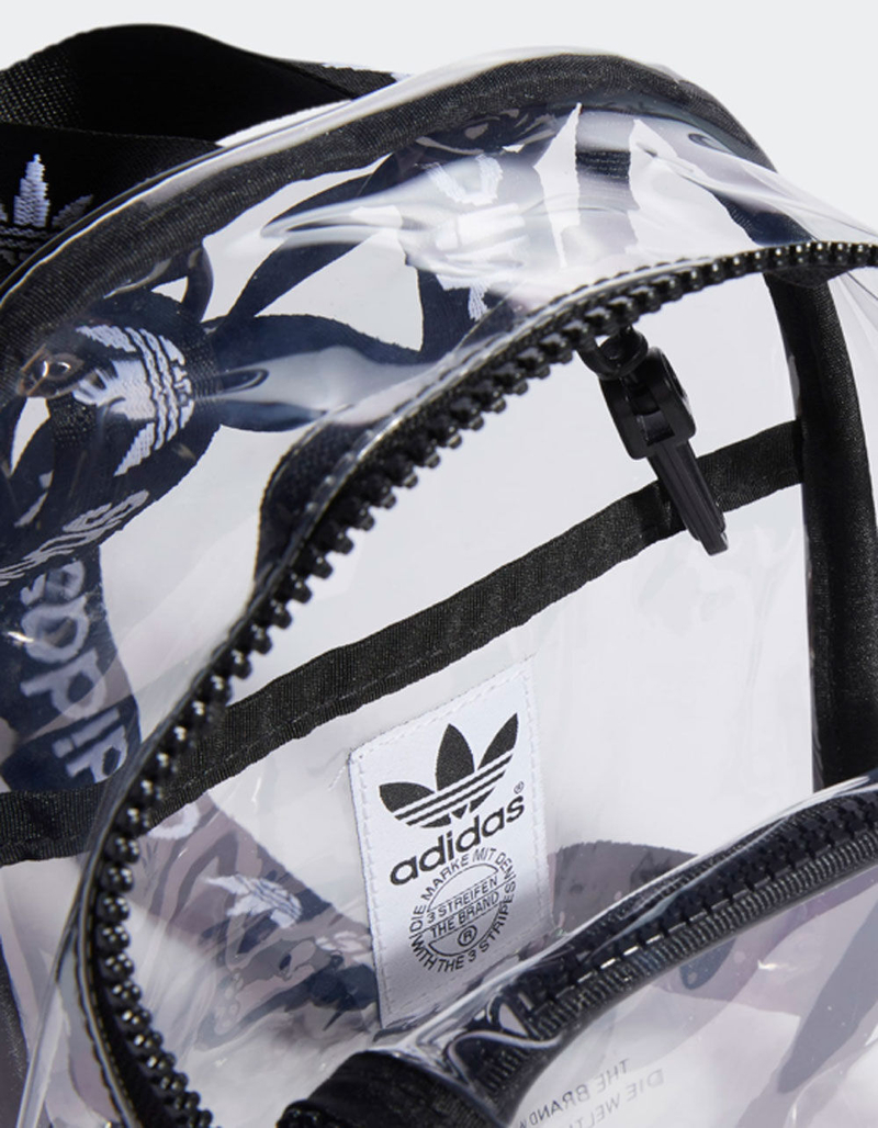 ADIDAS Originals Clear Black Mini Backpack image number 4