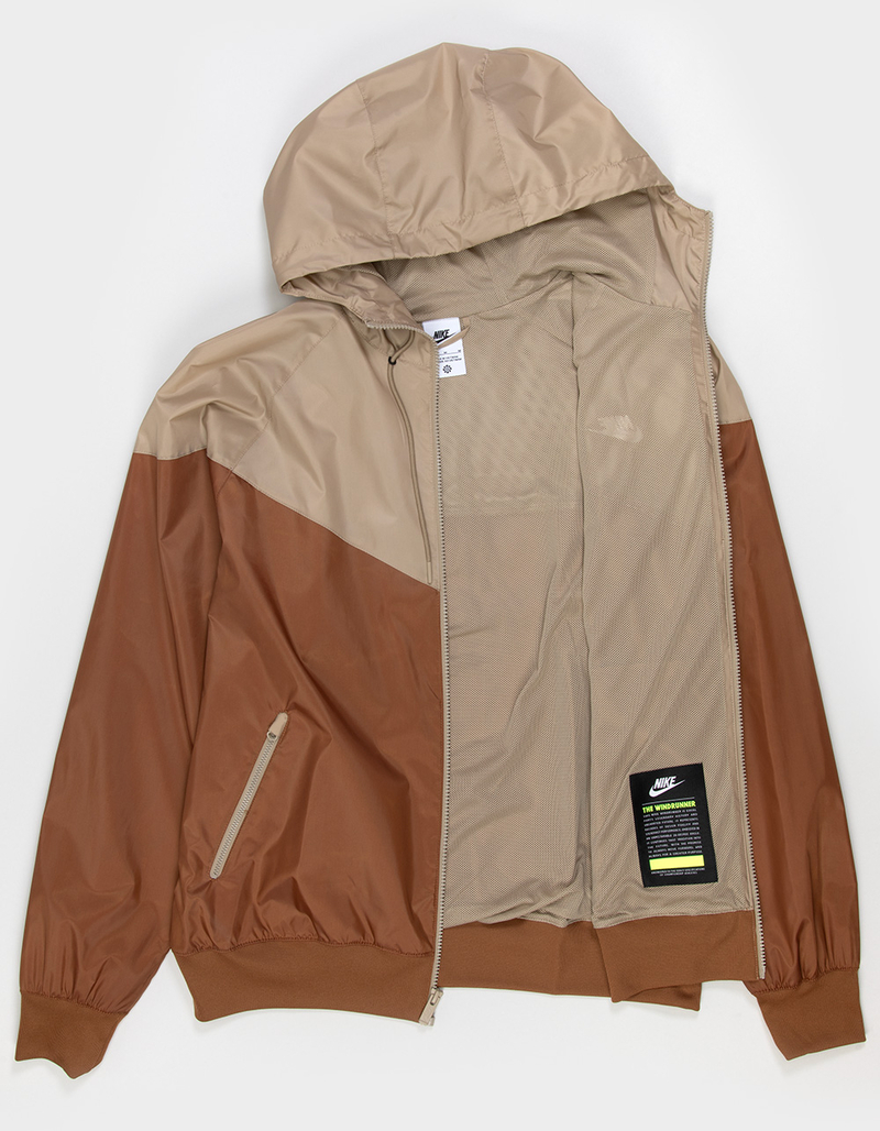 NIKE Sportswear Windrunner Mens Jacket BROWN COMBO Tillys