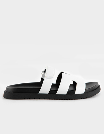 SODA Bianca Womens Slide Sandals Alternative Image