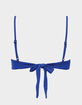 VYB SWIM Sapphire Whisper Fixed Triangle Bikini Top image number 2