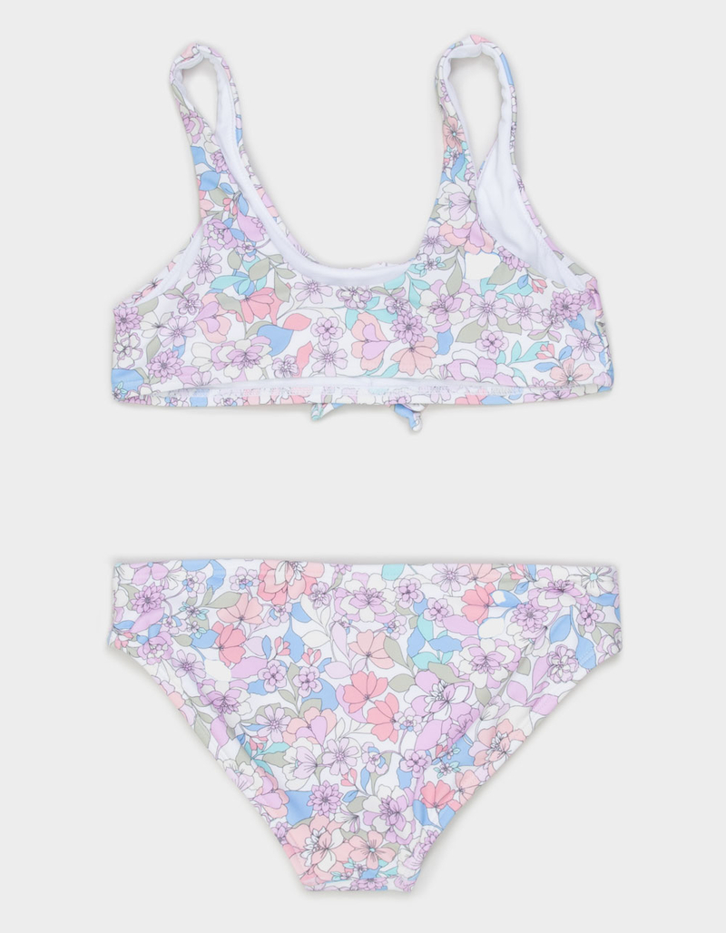 RAISINS Starry-Eyed Bloom Girls Bralette Bikini Set image number 1