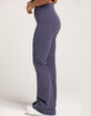 TILLYS Crossover Waist Womens Flare Leggings image number 3