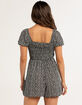 RSQ Womens Puff Sleeve Romper image number 4