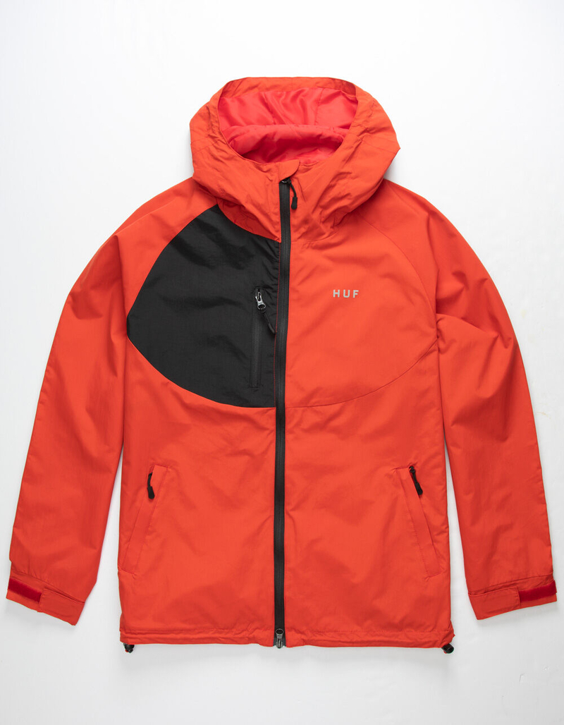 HUF Standard Shell 2 Red Mens Jacket image number 0