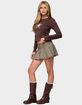 EDIKTED Starlett Long Sleeve Tee image number 4