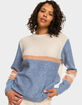 ROXY Real Groove Womens Striped Sweater image number 1