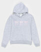 FULL TILT Embroidered Bow Girls Hoodie image number 1