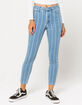 RSQ High Rise Ankle Skinny Stripe Womens Skinny Jeans image number 2