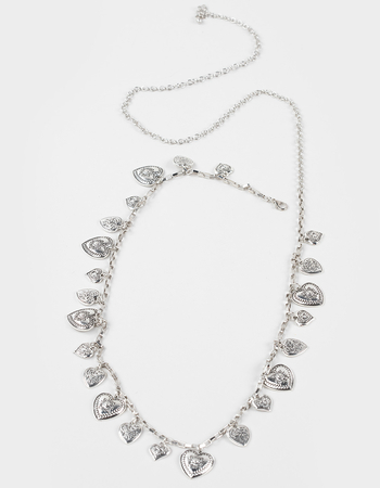 Heart Womens Chain Belt Primary Image