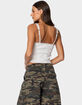 EDIKTED Lacey Paneled Tank Top image number 5