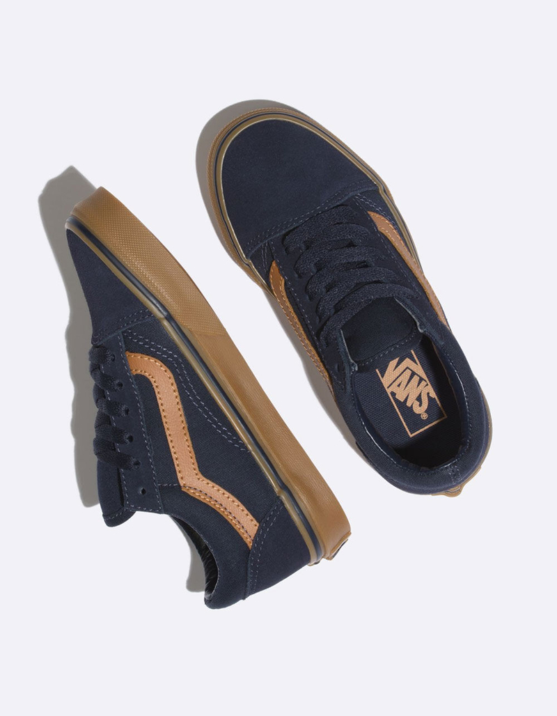 VANS Old Skool Sky Captain & Gum Kids Shoes image number 2