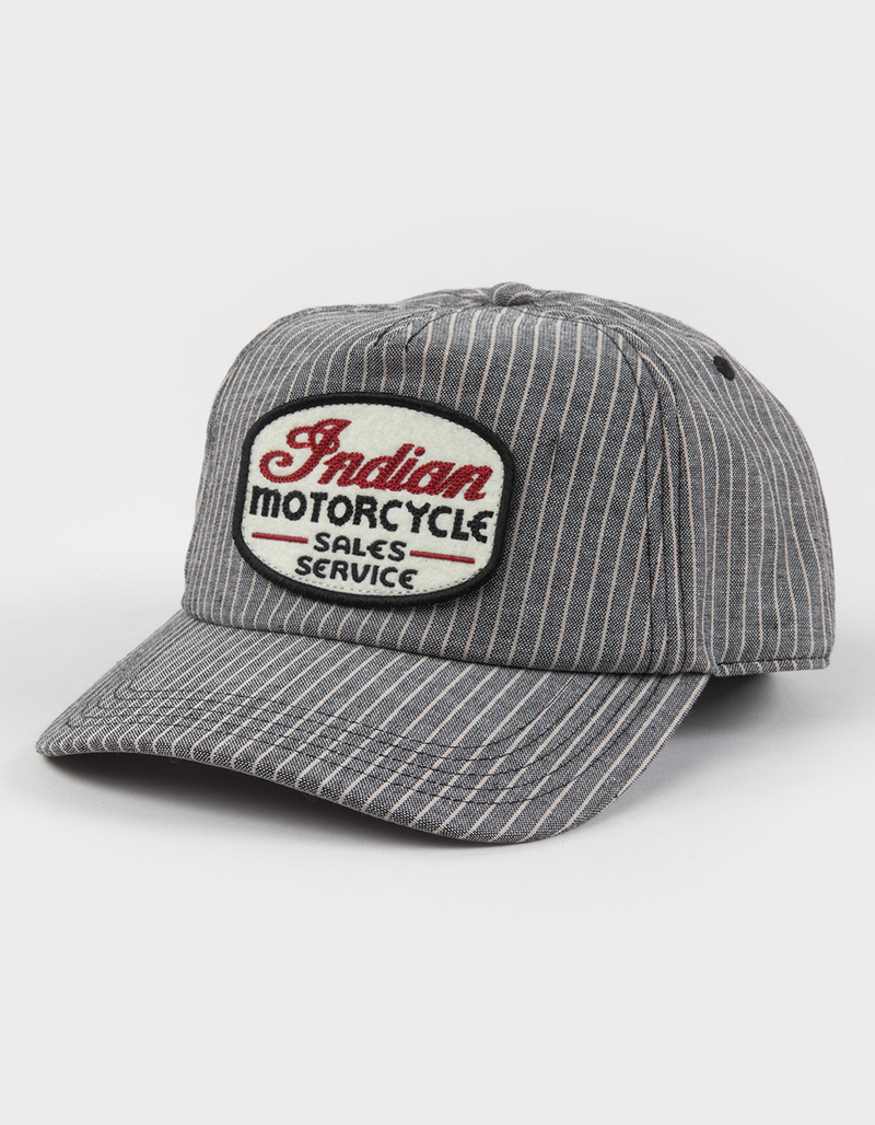 AMERICAN NEEDLE Indian Motorcycle Snapback Hat image number 0