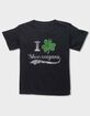 SHAMROCK Shenanigans Distressed Unisex Kids Tee image number 1