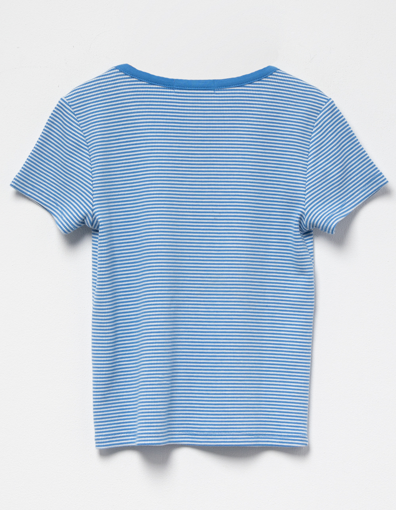 FULL TILT Essentials Girls Stripe Tee image number 1