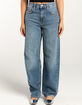 BDG Urban Outfitters Dual Rise Loose Fit Logan Buckle Womens Boyfriend Jeans image number 2