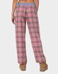 EDIKTED Plaid & Striped Pants image number 5