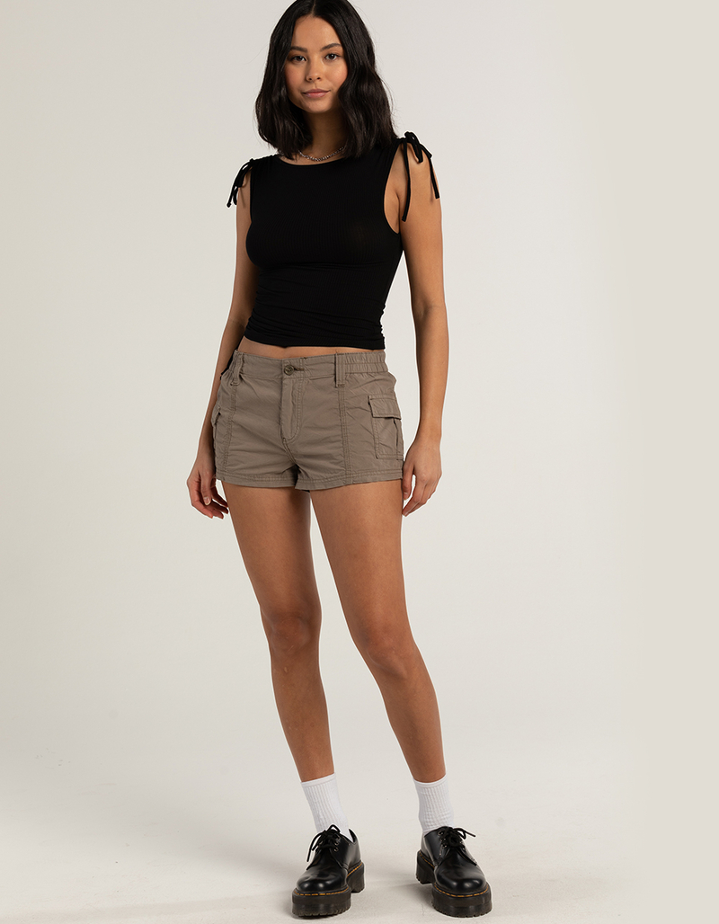 BDG Urban Outfitters Asymmetrical Ruched Womens Tank Top image number 3