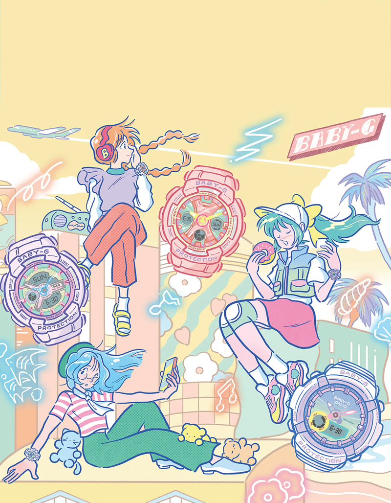 G-SHOCK Limited Edition Baby-G BA110XPM-6A Watch image number 4