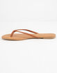 WILD DIVA Braid Tan Womens Sandals image number 4