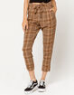 SKY AND SPARROW Tie Waist Button Womens Trouser Pants image number 2
