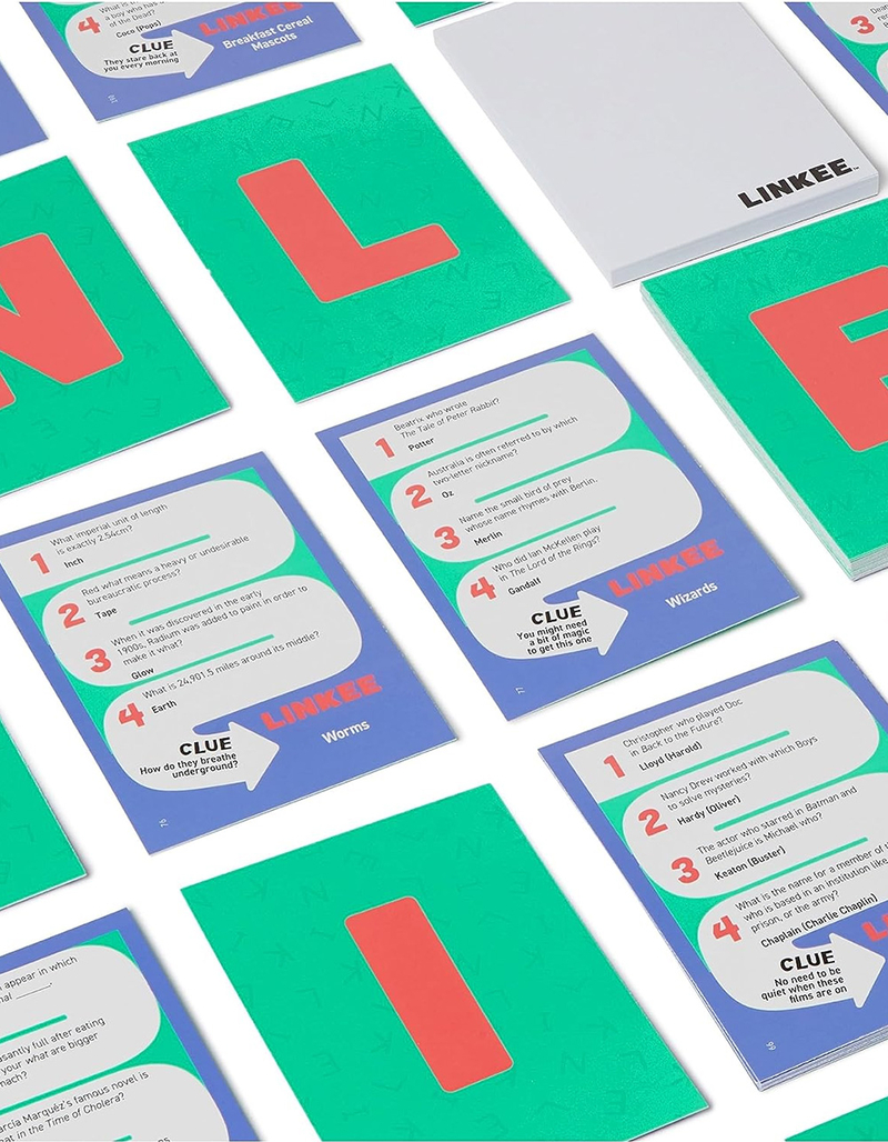 Linkee Game Nick Jonas Edition: Quiz Board Game for Adults and Teens image number 5