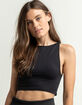 FREE PEOPLE Boat Neck Black Brami image number 1