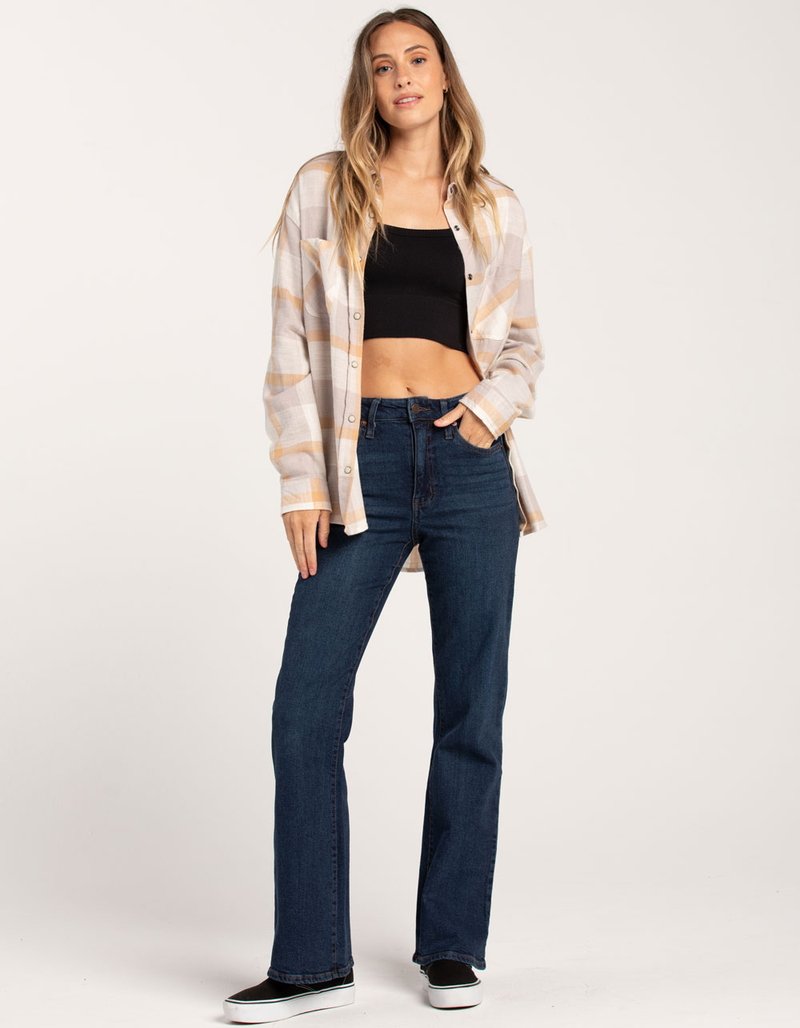 RSQ Womens Plaid Flannel image number 3