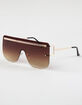 RSQ Rimless Shield Sunglasses image number 1