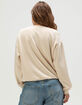 ROXY Surfing By Moonlight Womens Lightweight Crewneck Sweatshirt  image number 4