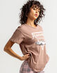 FULL TILT American Classic Womens Oversized Tee image number 2