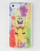 THE CASERY Tie Dye Spongebob iPhone 6/6s/7/8 Case
