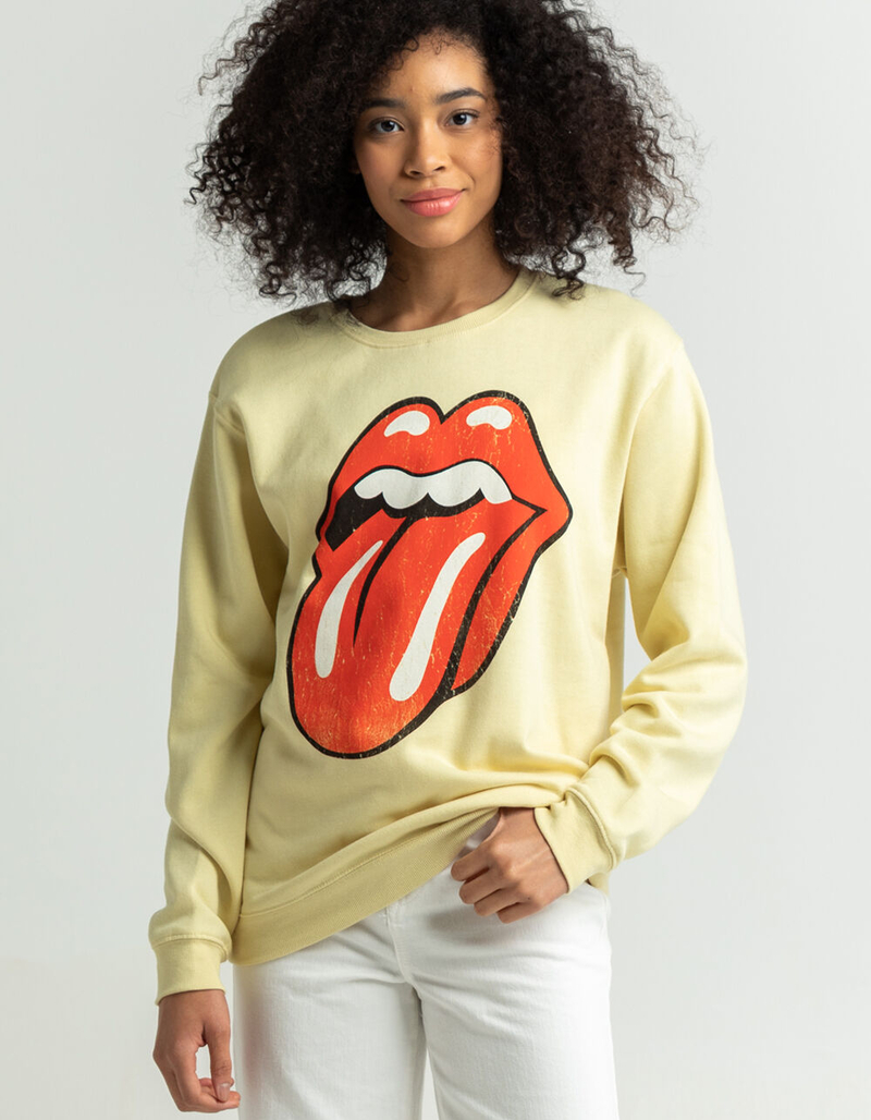 ROLLING STONES Womens Crewneck Sweatshirt image number 2