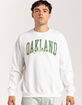 OAKLAND California Script Unisex Crewneck Sweatshirt image number 3