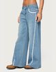 EDIKTED Alisha Lacey Low Rise Jeans image number 4