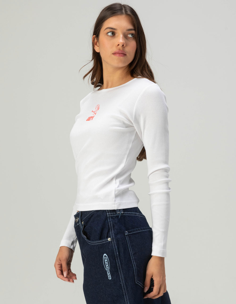OBEY Cupid Slim Fit Womens Long Sleeve Tee image number 2