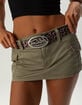 VON DUTCH Rhinestone Womens 35mm Belt image number 4