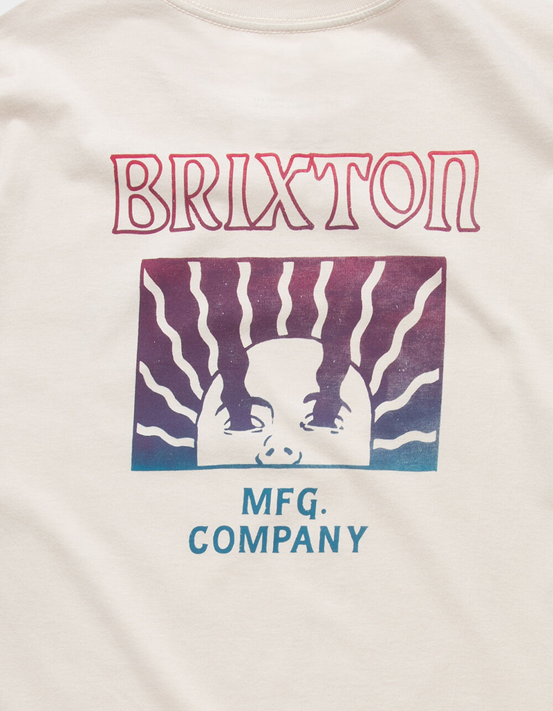 BRIXTON Heed Eco Mens T-Shirt image number 2
