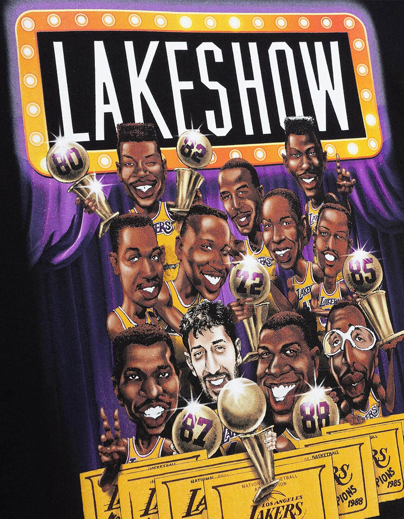 MITCHELL & NESS Los Angeles Lakers Lake Show Mens Tee image number 1
