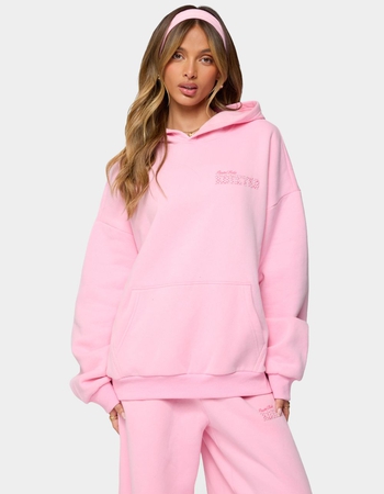 EDIKTED Pastel Edit Edikted Oversized Hoodie Primary Image