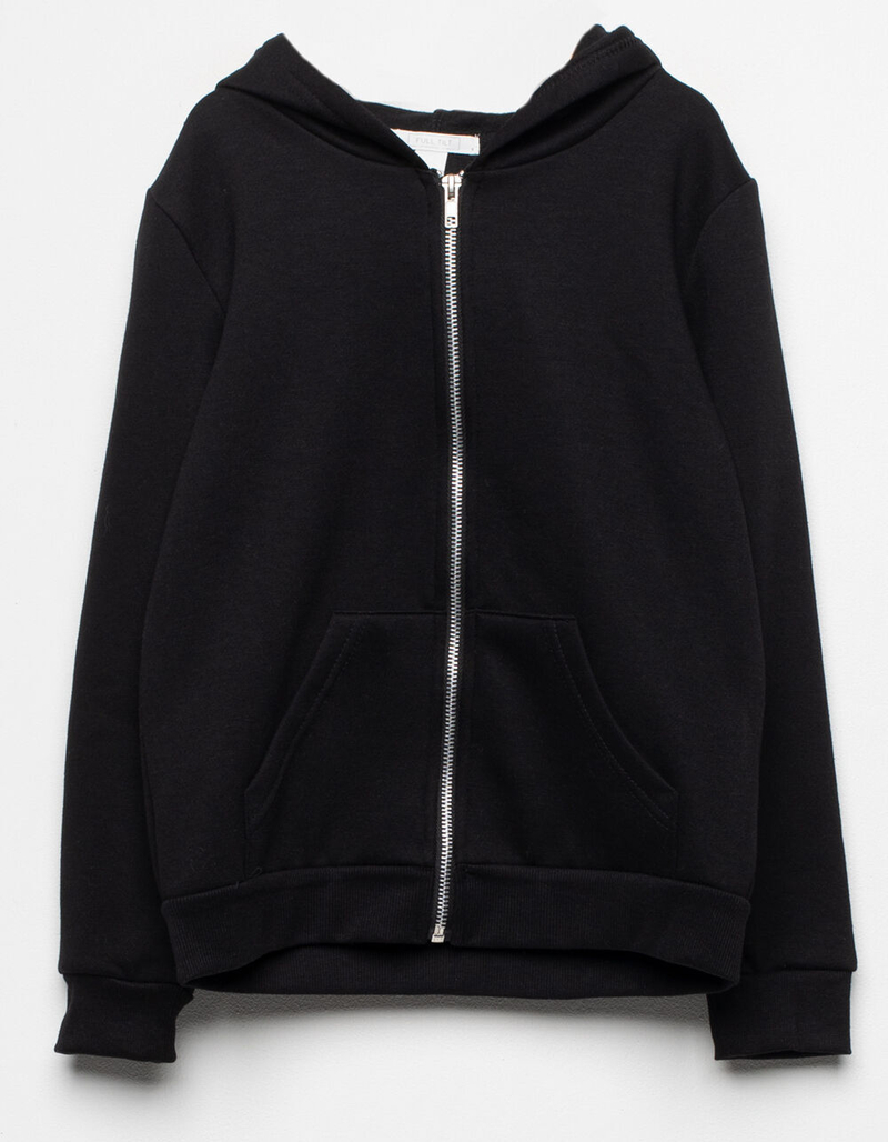 FULL TILT Girls Oversized Zip Hoodie image number 1