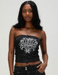 MISS ME Cross Womens Tube Top image number 1