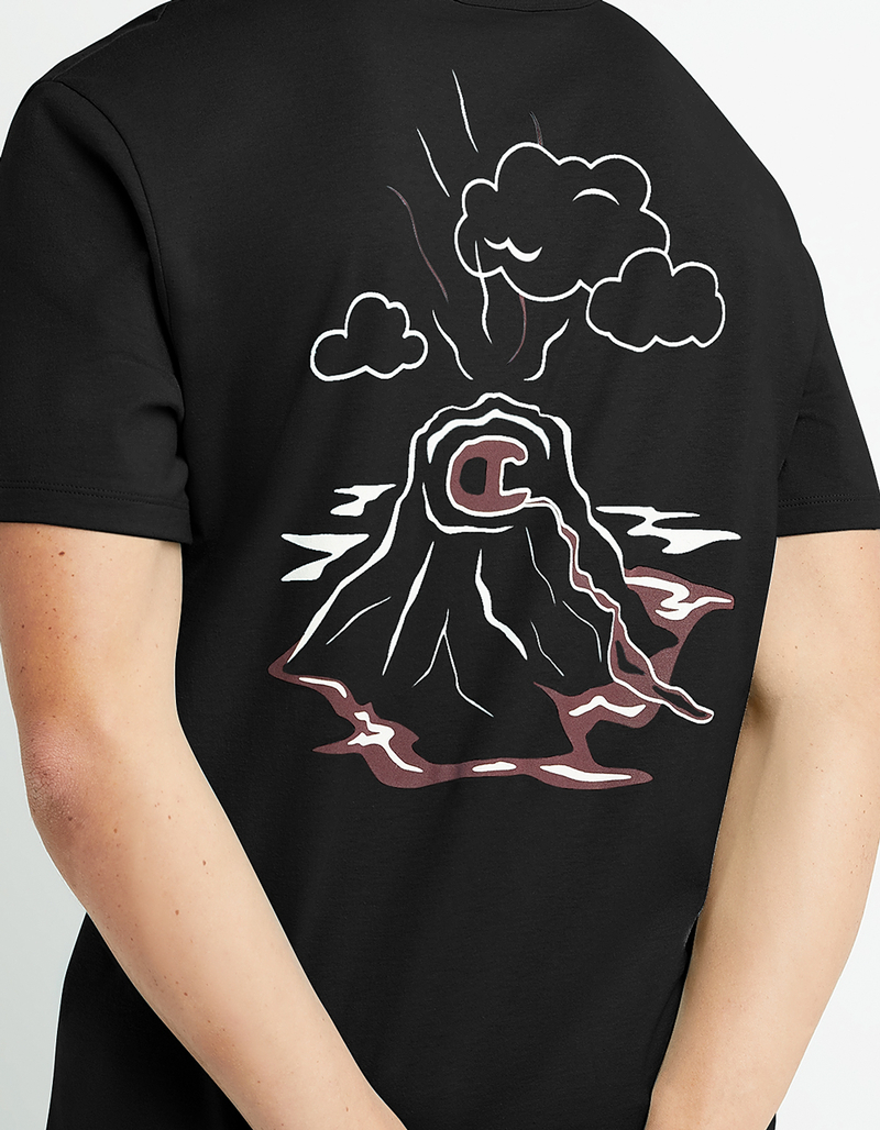 CHAMPION Mountain Mens Lightweight Tee BLACK Tillys